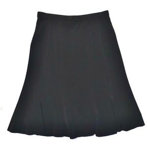 Focus 2000 Fit & Flare Black Skirt 8P